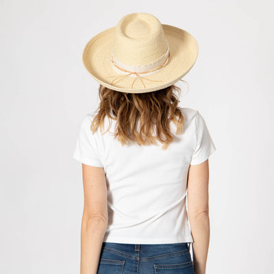 Yesenia - Toyo Straw Kettle Brim Rancher-Rancher-San Diego Hat Company