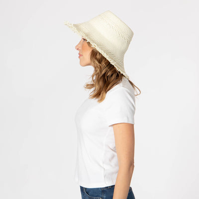 Fair Winds - Woven Toyo Straw Bell Hat-BUCKET-San Diego Hat Company