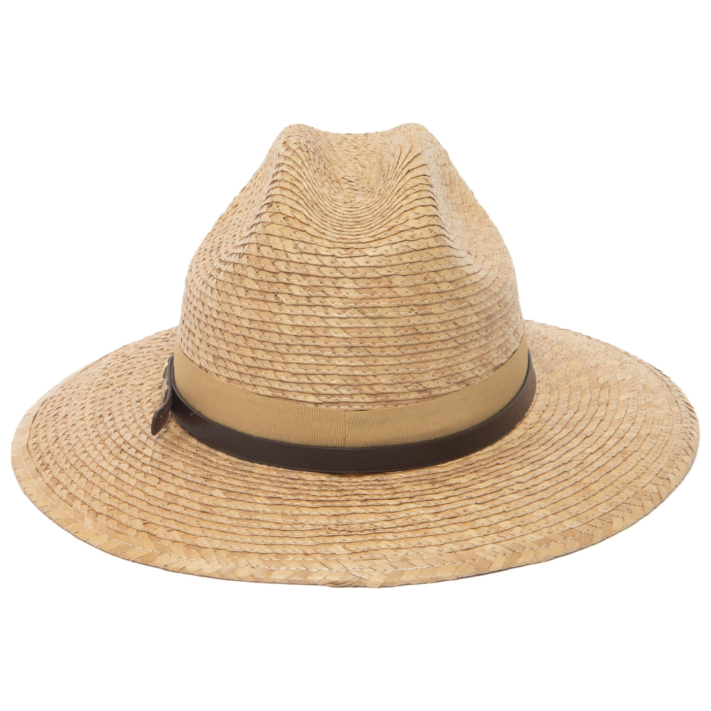 Men's Cattleman's Crease Fedora with Removable Band-FEDORA-San Diego Hat Company