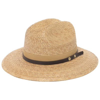 Men's Cattleman's Crease Fedora with Removable Band-FEDORA-San Diego Hat Company