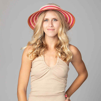 Marjorie Rollup Visor by Trina Turk (TTT1029)-VISOR-San Diego Hat Company