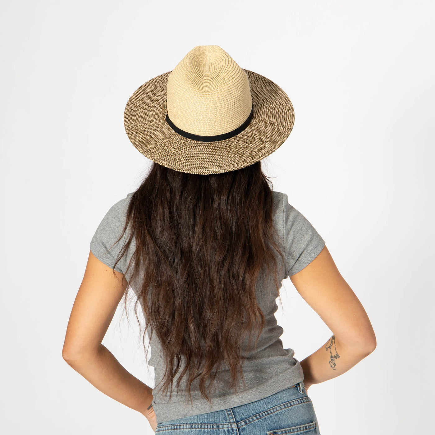 Seaside - Ultrabraid Two Tone Fedora-FEDORA-San Diego Hat Company