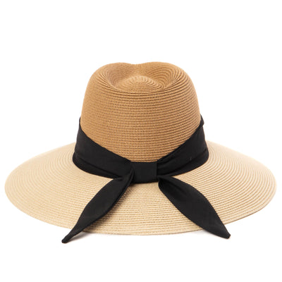 Paola - Ultrabraid Two Tone Fedora-FEDORA-San Diego Hat Company