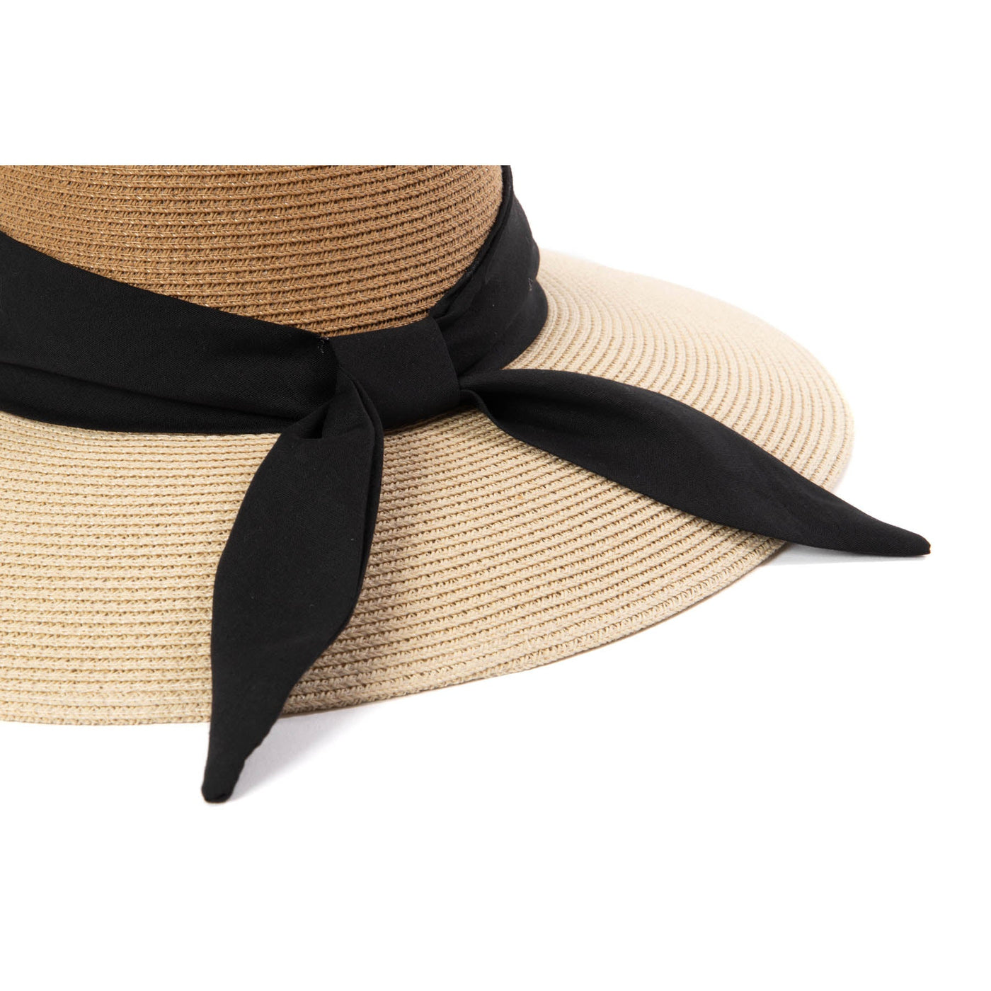 Paola - Ultrabraid Two Tone Fedora-FEDORA-San Diego Hat Company