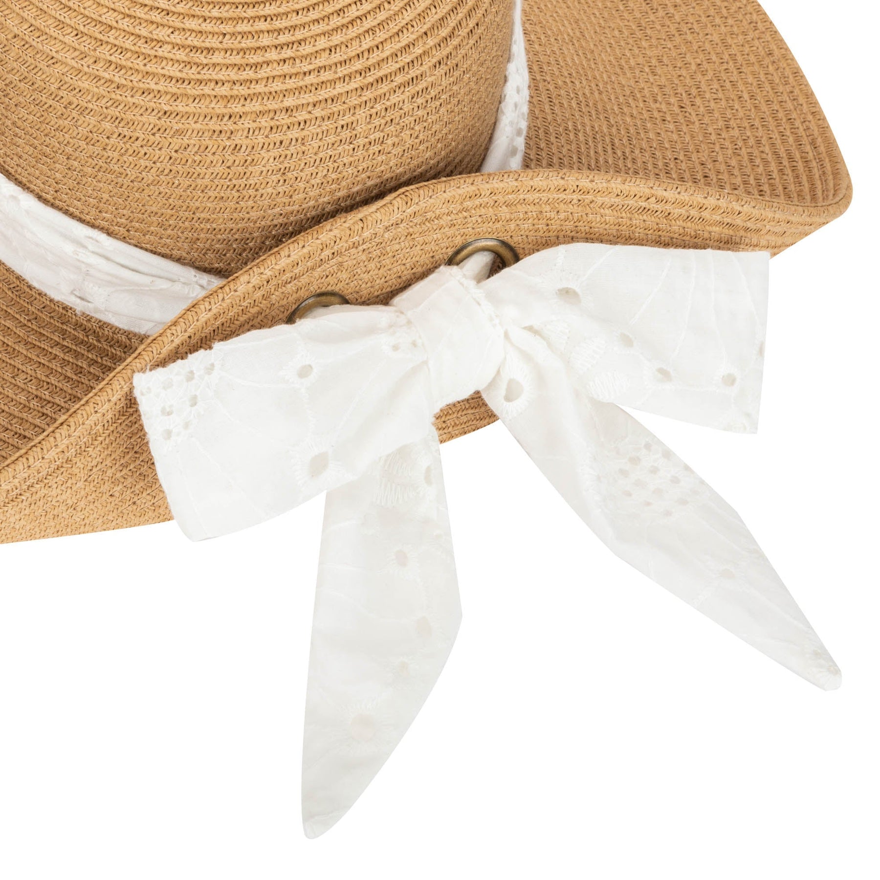 WXBDD Women's Spring/Summer Organza Bow hat, Sun Shade hat, Bowl