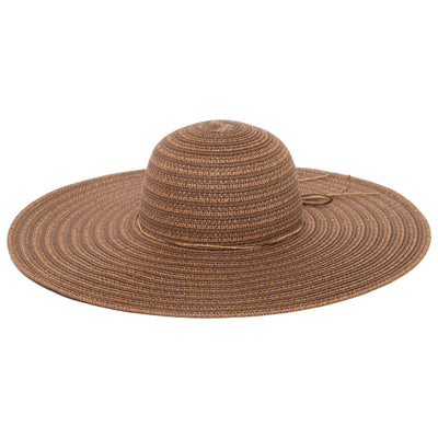 Wide Brim Floppy Sun Hat with Gold Lurex (UBL6836)-FLOPPY-San Diego Hat Company