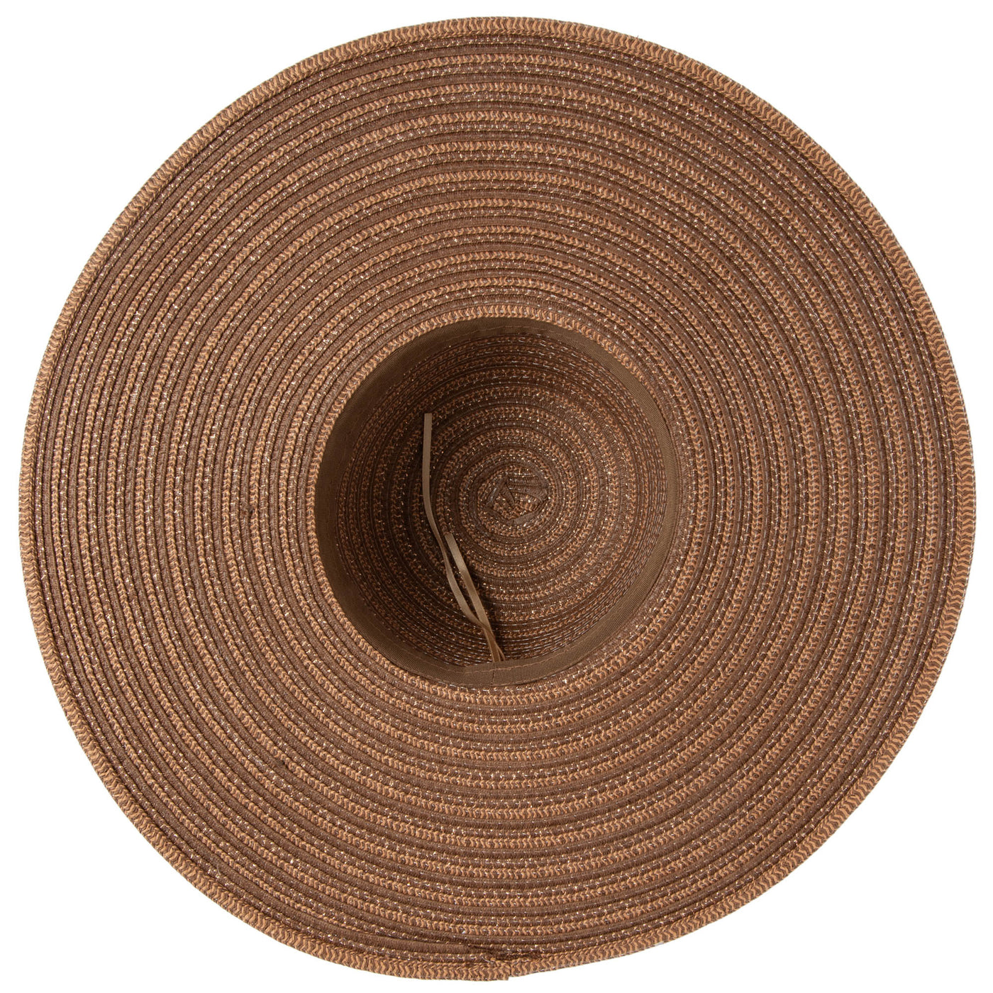 Wide Brim Floppy Sun Hat with Gold Lurex (UBL6836)-FLOPPY-San Diego Hat Company