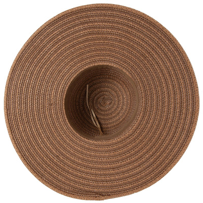 Wide Brim Floppy Sun Hat with Gold Lurex (UBL6836)-FLOPPY-San Diego Hat Company