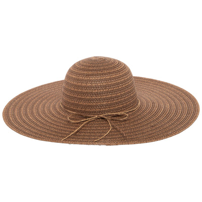 Wide Brim Floppy Sun Hat with Gold Lurex (UBL6836)-FLOPPY-San Diego Hat Company