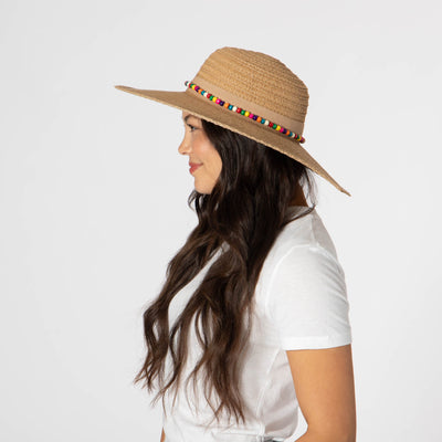 Fiesta - Round Crown Large Brim Sun Hat-SUN BRIM-San Diego Hat Company