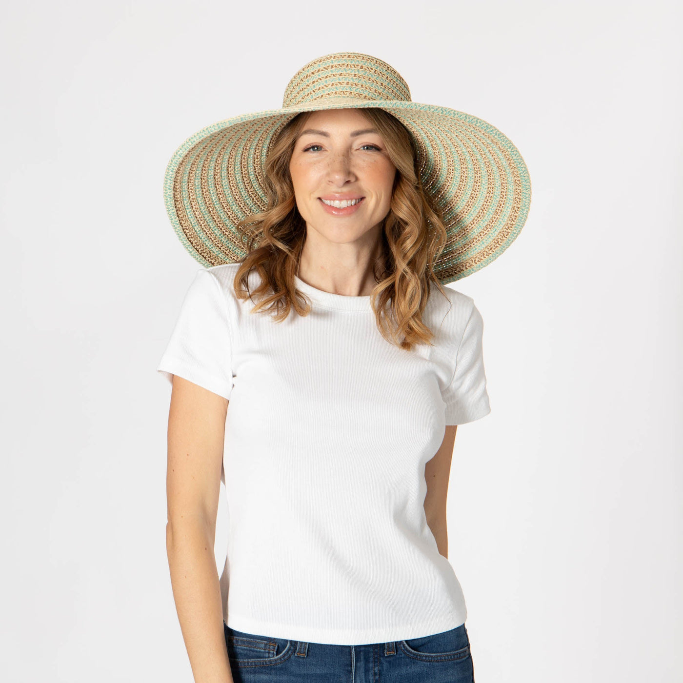 Brisa - Round Crown Sun Hat-SUN BRIM-San Diego Hat Company