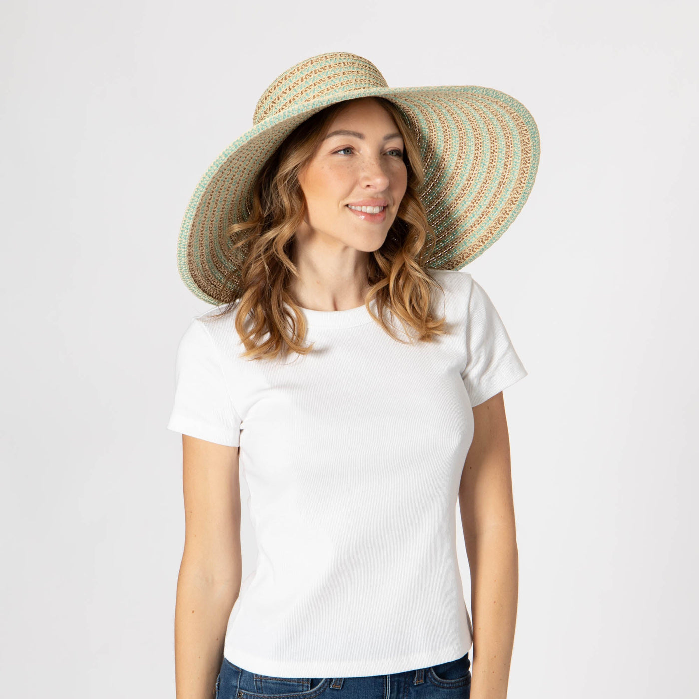 Brisa - Round Crown Sun Hat-SUN BRIM-San Diego Hat Company