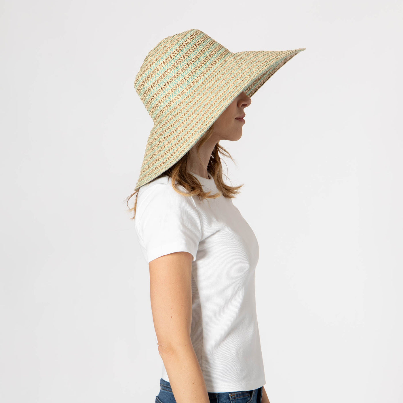 Brisa - Round Crown Sun Hat-SUN BRIM-San Diego Hat Company