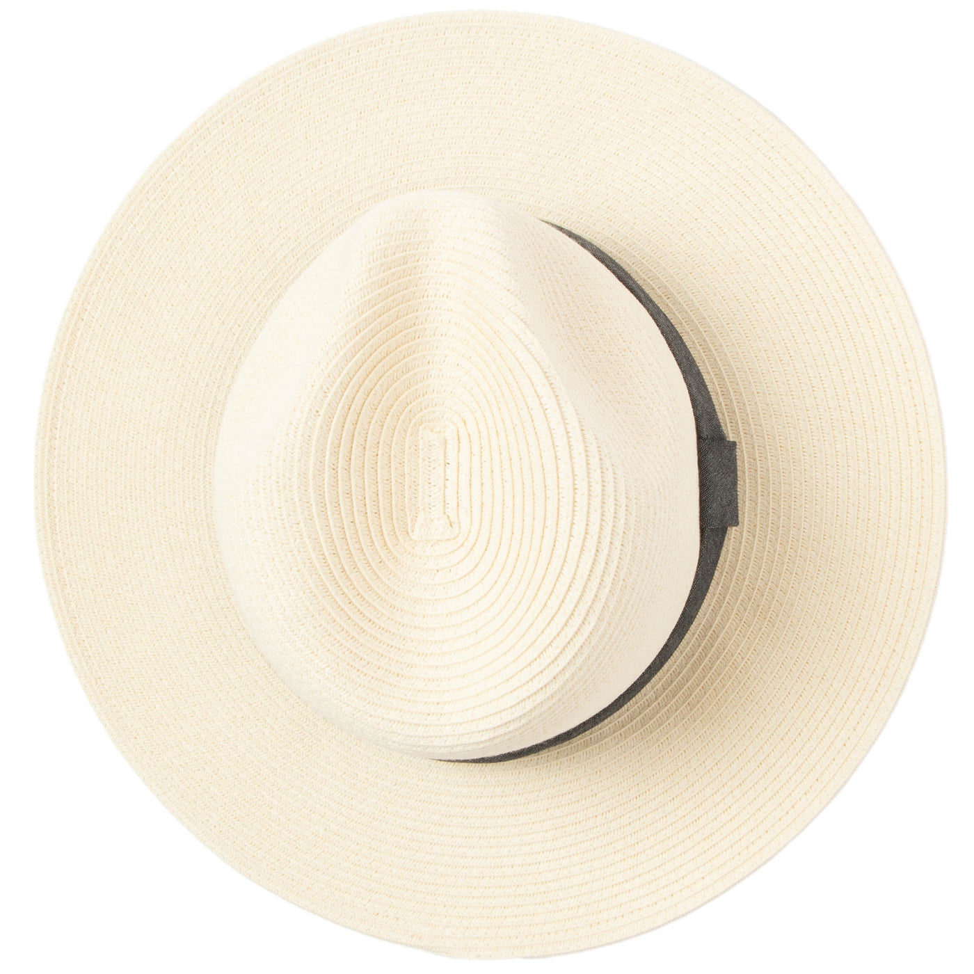 Out of Office - Ultrabraid Fedora With Chambray Band (UBM4457)-FEDORA-San Diego Hat Company