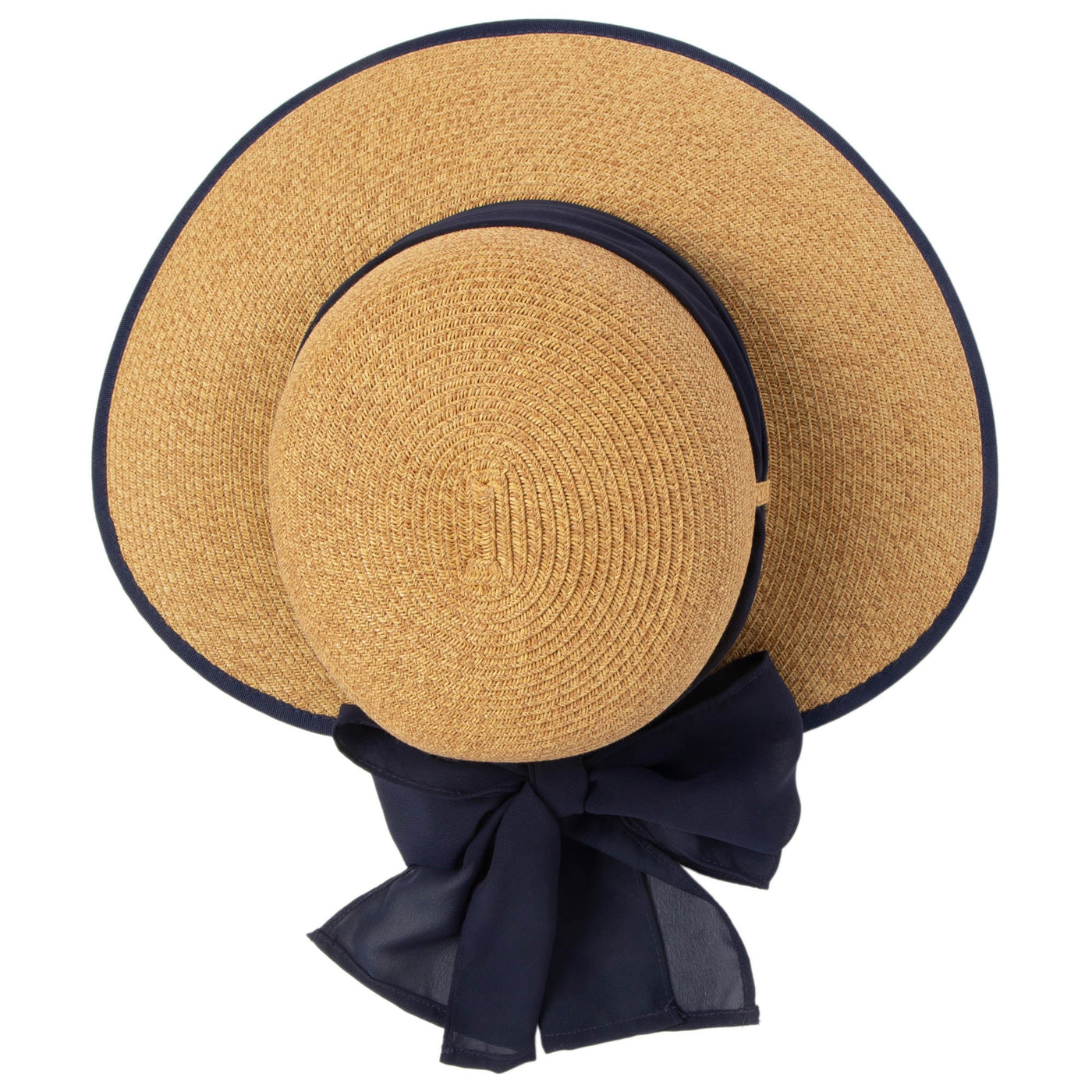 Brunch Date - Ultrabraid Face Saver With Chiffon Tie (UBM4480)-SUN BRIM-San Diego Hat Company