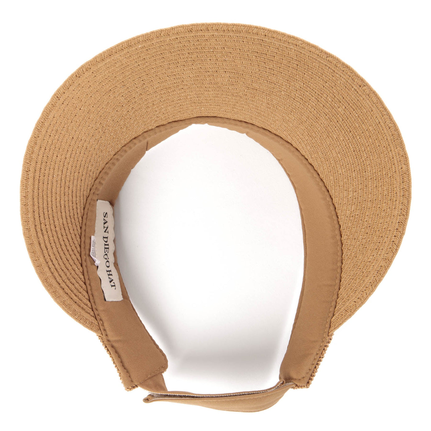 Monte - Visor with Crochet Crown Panel-VISOR-San Diego Hat Company