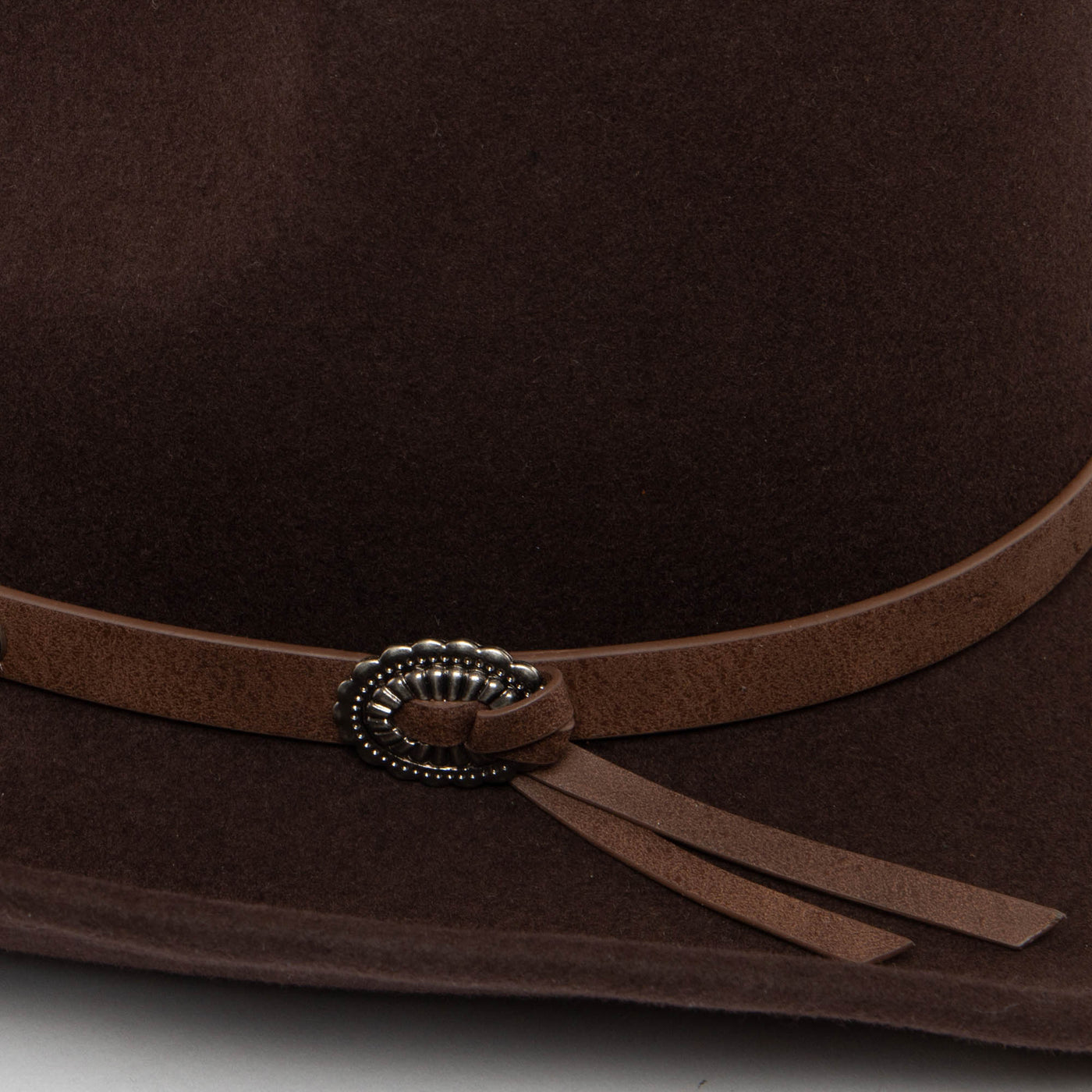 COWBOY - Wool Pinch Crown Cowboy With Leather Band By FRYE