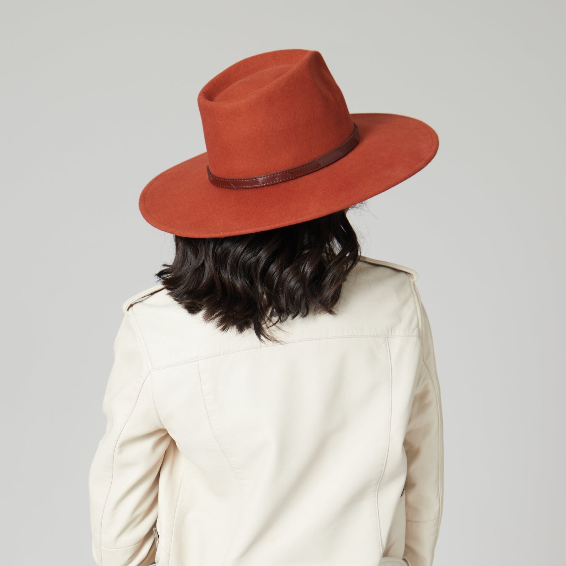 Flameworthy - Women's Felt Fedora W/ Belted Sliced Band – San Diego Hat ...