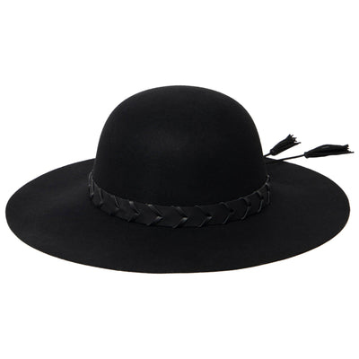 Wool Felt Round Crown Semi-Floppy Hat by FRYE-FLOPPY-San Diego Hat Company