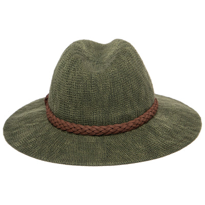 Any Day Fedora - Women's Knit Fedora (KNH8008)-FEDORA-San Diego Hat Company