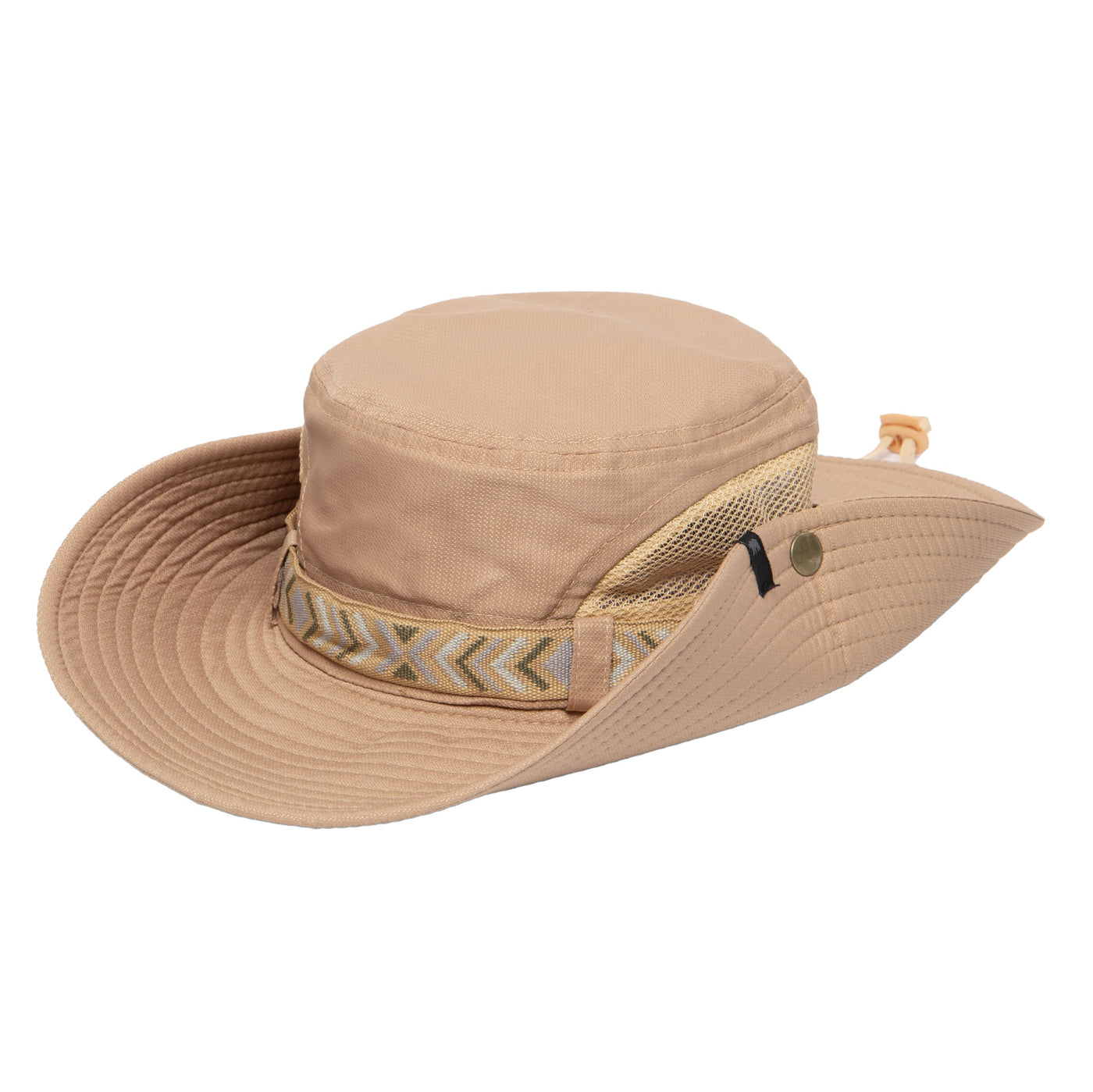 Men's Floatable Wide Brim Sun Hat With Jacquard Trim – San Diego Hat Company