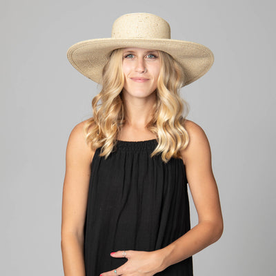 Sweeny Boater by Trina Turk (TTT1012)-BOATER-San Diego Hat Company